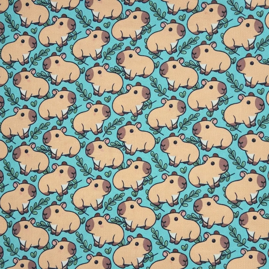 Capibara turquesa